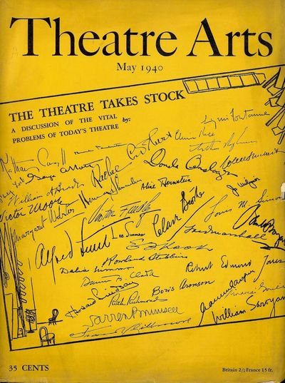 THEATRE ARTS: MAY 1940: THE THEATRE TAKES STOCK