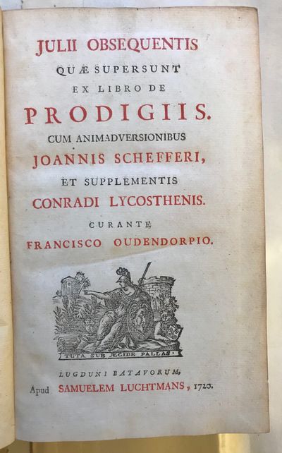 Julii Obsequentis quæ supersunt ex libro de…
