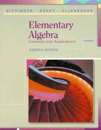 Elementary Algebra : Concepts and Applications