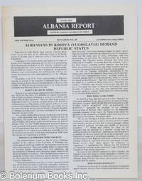 cover of Albania Report; no. 58, June