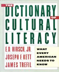 cover of The Dictionary of Cultural Literacy: What Every American Needs to Know