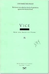 VICE: New and Selected Poems