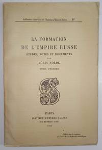 La formation de l'empire russe: