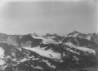 Jotunheimen. Panorama fra Besshø. I. 1400.