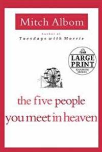 image of The Five People You Meet in Heaven (Random House Large Print)