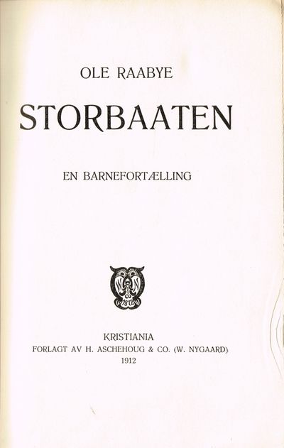 Storbaaten. En barnefortælling. (photo 2)