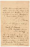 AUTOGRAPH LETTER SIGNED (ALS)