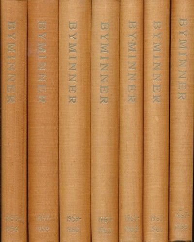Byminner. Nr. 1 1955 til 1968. Utgitt av Oslo…