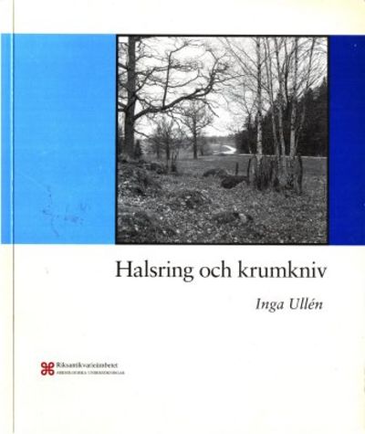 Halsring och krumkniv.