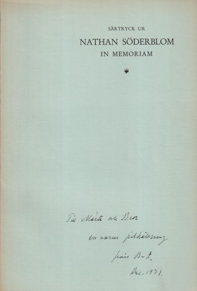 Ärkebiskop Söderblom i församlingarna [= rubrik].