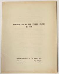 Anti-Semitism in the United States in 1947