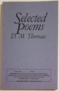 SELECTED POEMS by Thomas, D.M - 1983