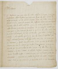 Autograph Letter by Samuel Bochart to Pierre-Daniel Huet