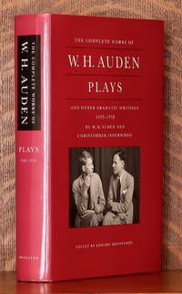 image of PLAYS AND OTHER DRAMATIC WRITINGS 1928 - 1938