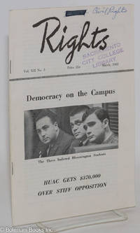 cover of Rights, Vol. 12, No. 3, March, 1965