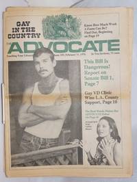 image of The Advocate: touching your lifestyle; #183, February 11, 1976 in two sections