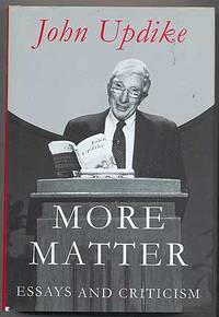 image of More Matter: Essays and Criticism