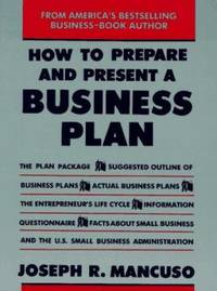 How to Prepare and Present a Business Plan