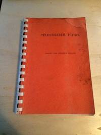 Transcendental Physics: An Account of Experimental Investigations from the Scientific Treatises by Johan Carl Friedrich Zollner - Paperback - Facsimile Edition - 1974 - from Dreadnought Books (SKU: 40103)