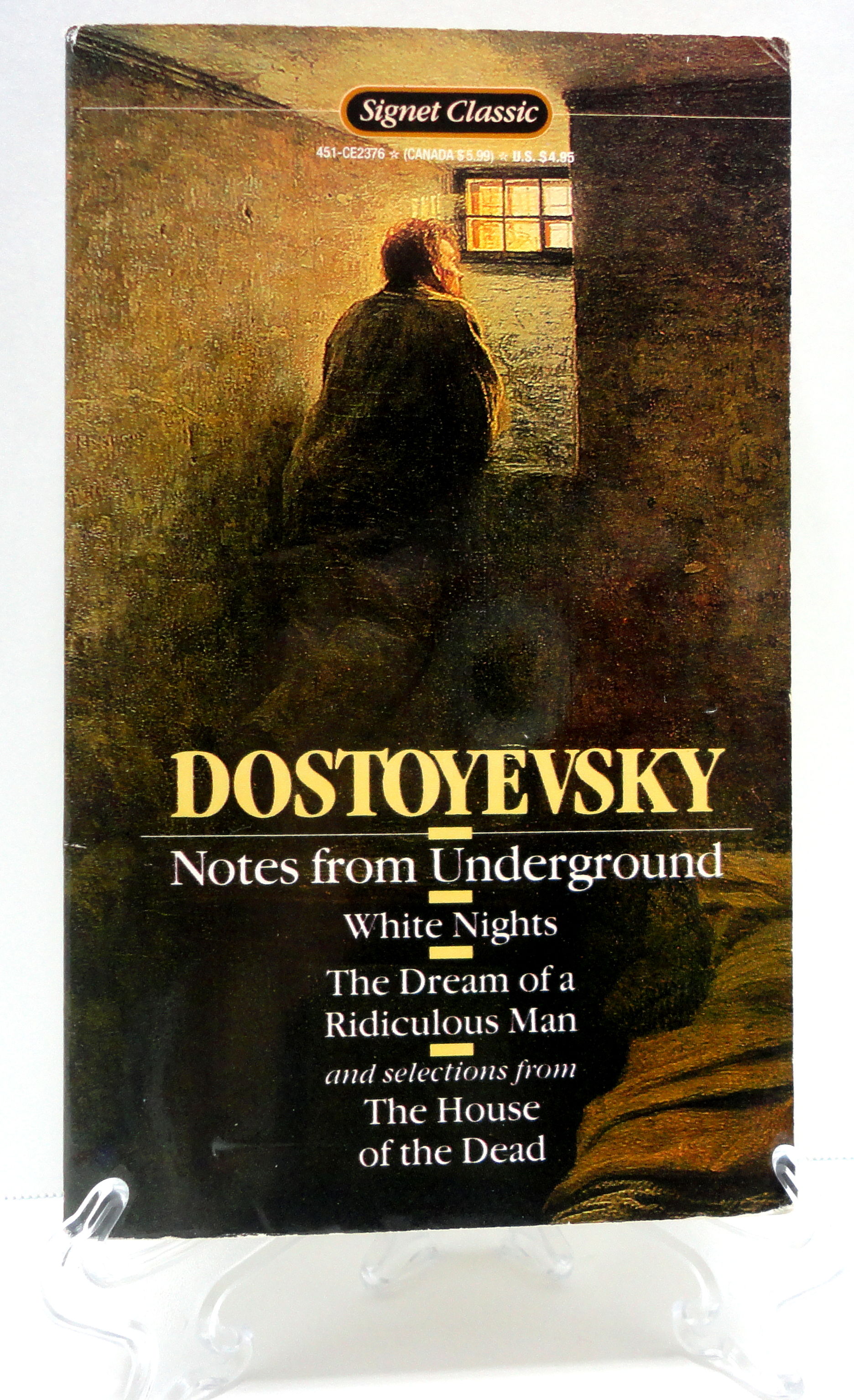 Notes From The Underground White Nights The Dream Of A Ridiculous Man And Selections From The House Of The Dead By Fyodor Dostoyevsky Paperback 1961 From The Parnassus Bookshop Sku 021383
