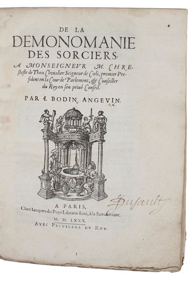 De la demonomanie des sorciers. - [THE MOST…