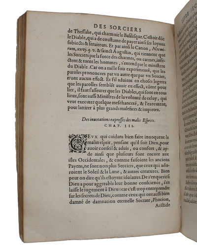 De la demonomanie des sorciers. - [THE MOST IMPORTANT BOOK ON WITCHCRAFT OF THE ERA] (photo 6)
