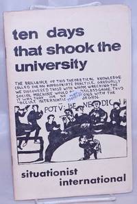 Ten days that shook the university by Situationist International - 1967