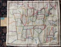 Colton's map of the United States the Canadas &c. showing the rail roads, canals, stage roads, with distances from place to place