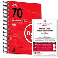 NFPA 70, National Electrical Code, (NEC) 2023 SPIRAL BOUND w/ TABS - BRAND NEW