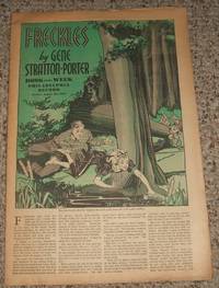 cover of Freckles Supplement from the Philadelphia Record for August 29th 1937