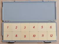 image of Tutor Systems 12 Tile Pattern Board : For Use with Mini Tutor System Books