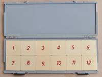 Tutor Systems 12 Tile Pattern Board : For Use with Mini Tutor System Books by Modern Teaching Aids