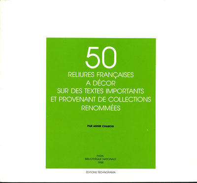 Cinquante reliures françaises a décor sur des…