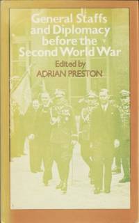 General Staffs and Diplomacy before the Second…