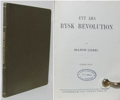 Ett års rysk revolution.