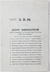 59th Congress, 2d Session. S.R. 95. Joint Resolution Relating to Proceeding to Set Aside Deeds Alleged to Have Been Made by Mexican Kickapoos [caption title]