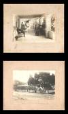 Worley Sanitarium ; St. Augustine, Florida -Two Mounted Photographs [Identifying Dr. S. M. Worley]