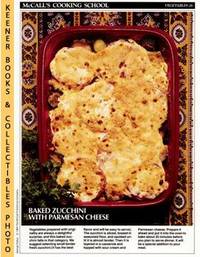 cover of McCall's Cooking School Recipe Card: Vegetables 26 - Zucchini With Cheese : Replacement McCall's Recipage or Recipe Card For 3-Ring Binders : McCall's Cooking School Cookbook Series