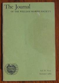 image of The Journal of the William Morris Society Volume IV Number 2 Summer 1980