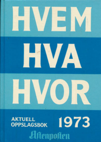 HVEM HVA HVOR