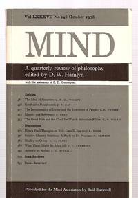 cover of Mind: A Quarterly Review Of Philosophy October 1978