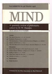 Mind: A Quarterly Review Of Philosophy October 1978