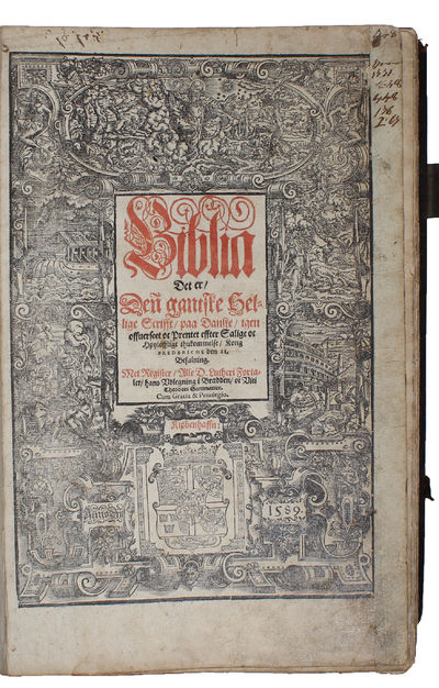Biblia. Det er den gantske Hellige Scrifft Paa…