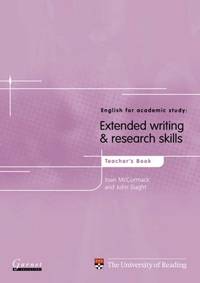English for Academic Study: Extended Writing and Research Skills (Teacher's book) (English...