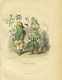 image of The et Cafe. Steel engraving
