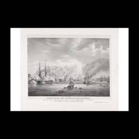 Victory of the Palembangsche Batterijen, On 24 June 1821, in the morning at 9 a.m., by the united...