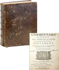 Commentaire Litteral sur Tous les Livres de l'Ancien et du Nouveau Testament... L'Evangile de S. Matthieu [Ben and Bernarda Shahn's copy]