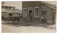 Photo of African Americans in front of General Store