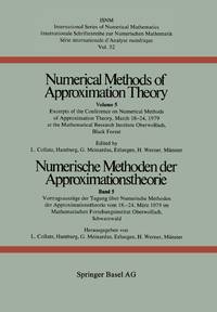 Numerische Methoden Der Approximationstheorie / Numerical Methods of Approximation Theory:...