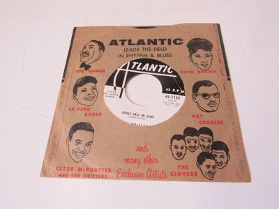 African American Music The Drifters 45 Record w/ Rhythm & Blues Singers